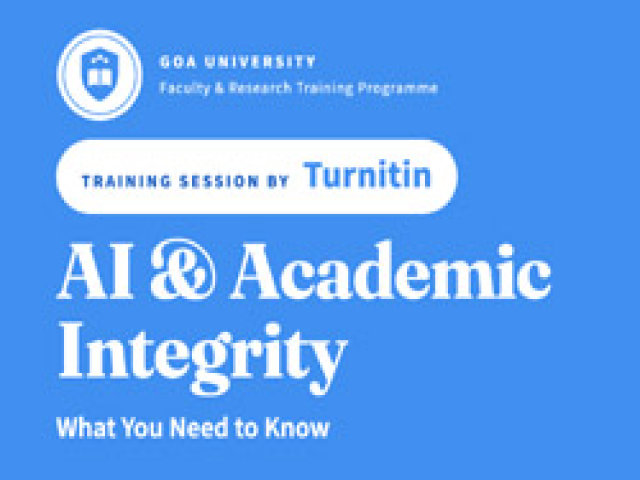 Training session: AI & Academic Integrity (30 Sep 2026)